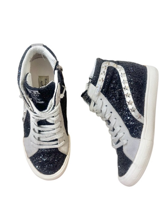 Vintage Havana Shoes - VINTAGE HAVANA Leona glitter high top sneakers women’s tennis shoes size 6